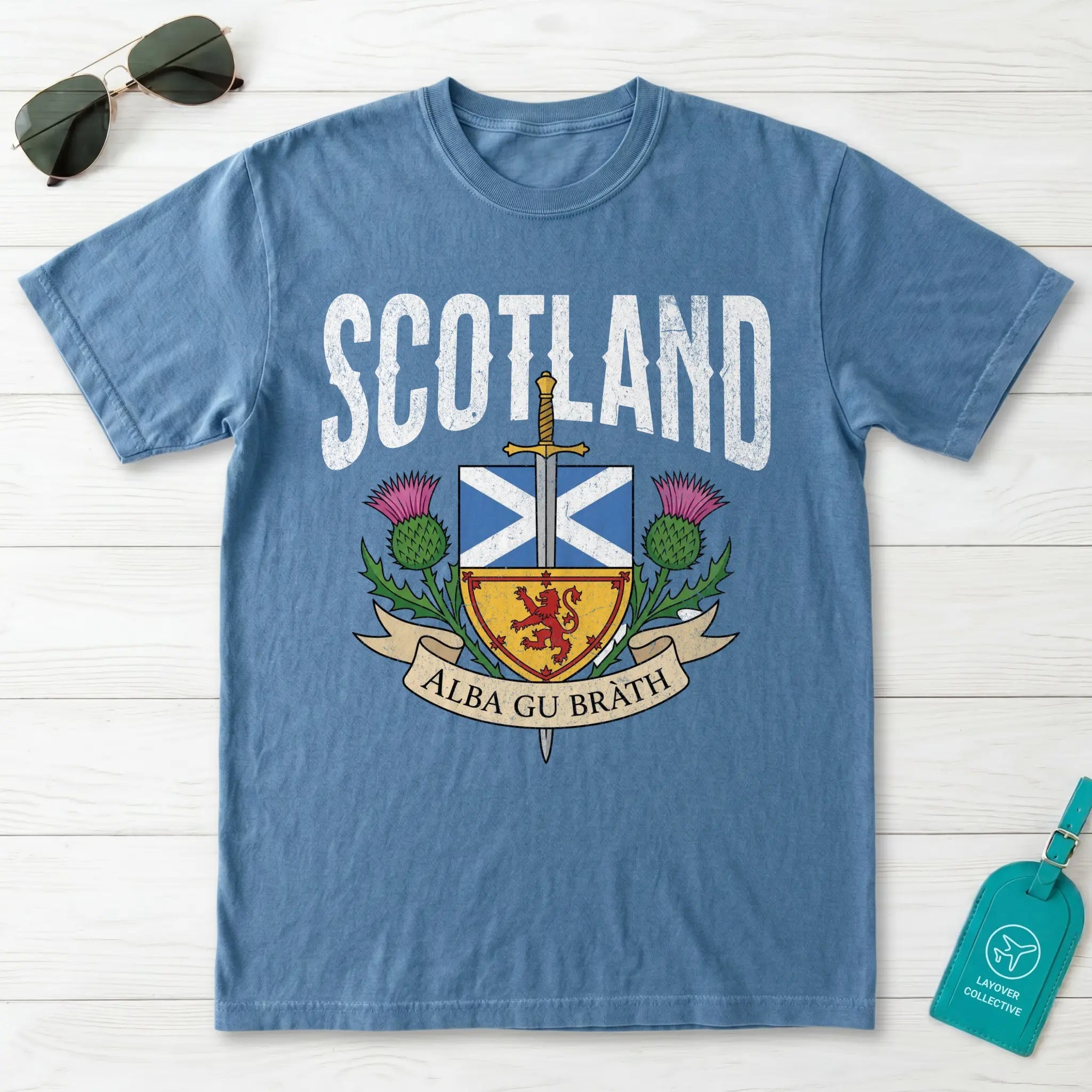 Scotland Alba Gu Bràth Crest T-Shirt