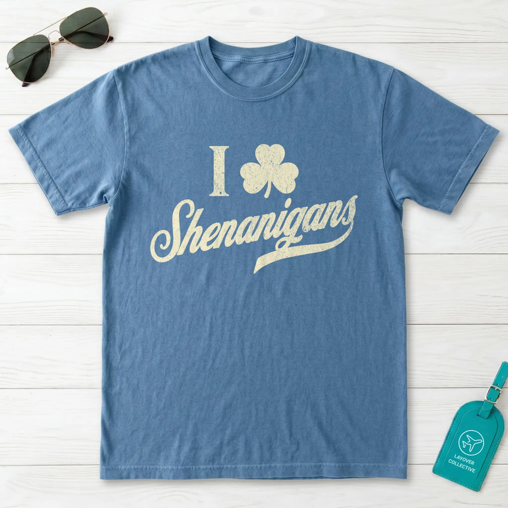 I Shamrock Shenanigans Retro T-Shirt
