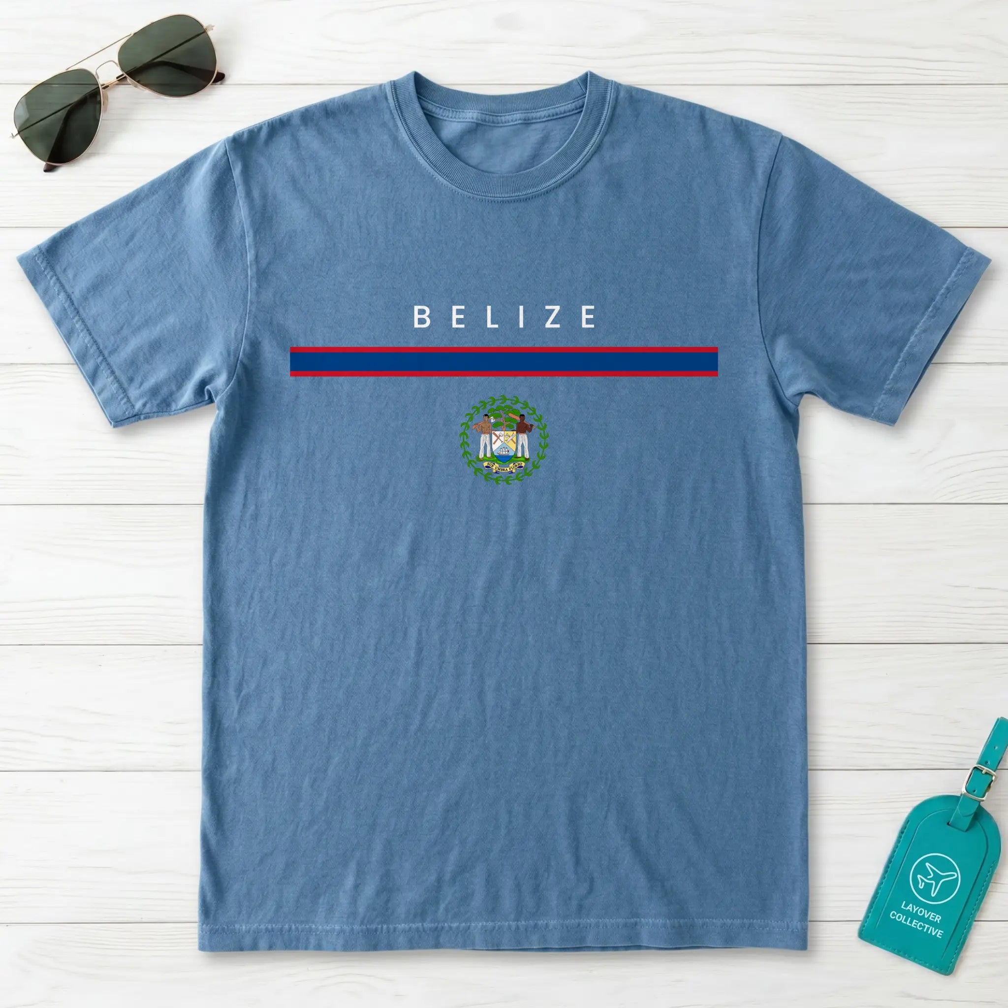 Belize Flagline T-Shirt