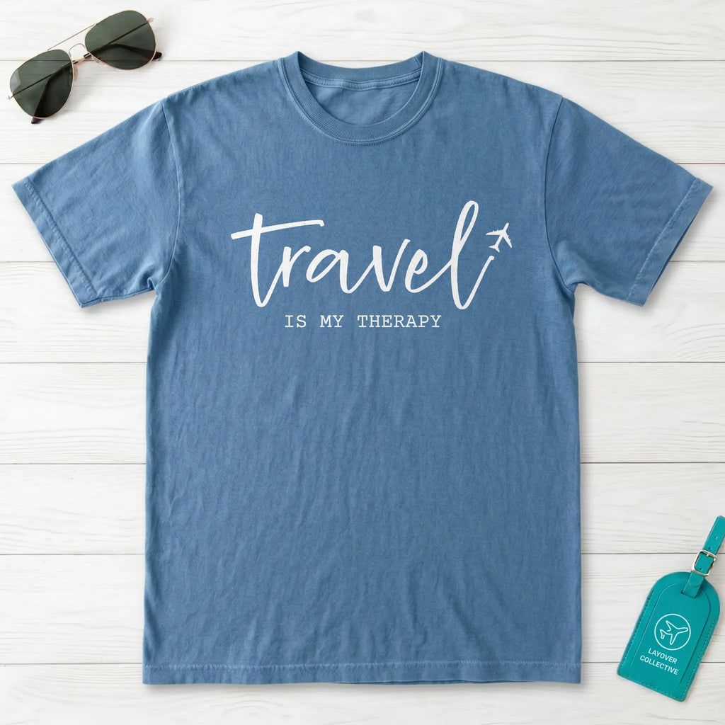Travel Is My Therapy T-Shirt