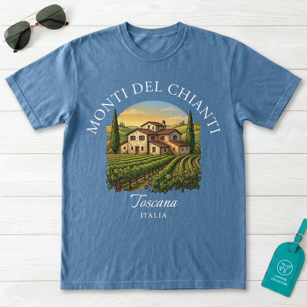 Monti Del Chianti Toscana T-Shirt