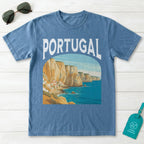 Portugal Vintage Travel Poster T-Shirt