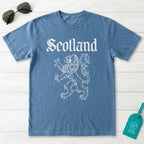 Scotland Lion Rampant Gothic Script T-Shirt