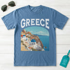 Greece Vintage Travel Poster T-Shirt