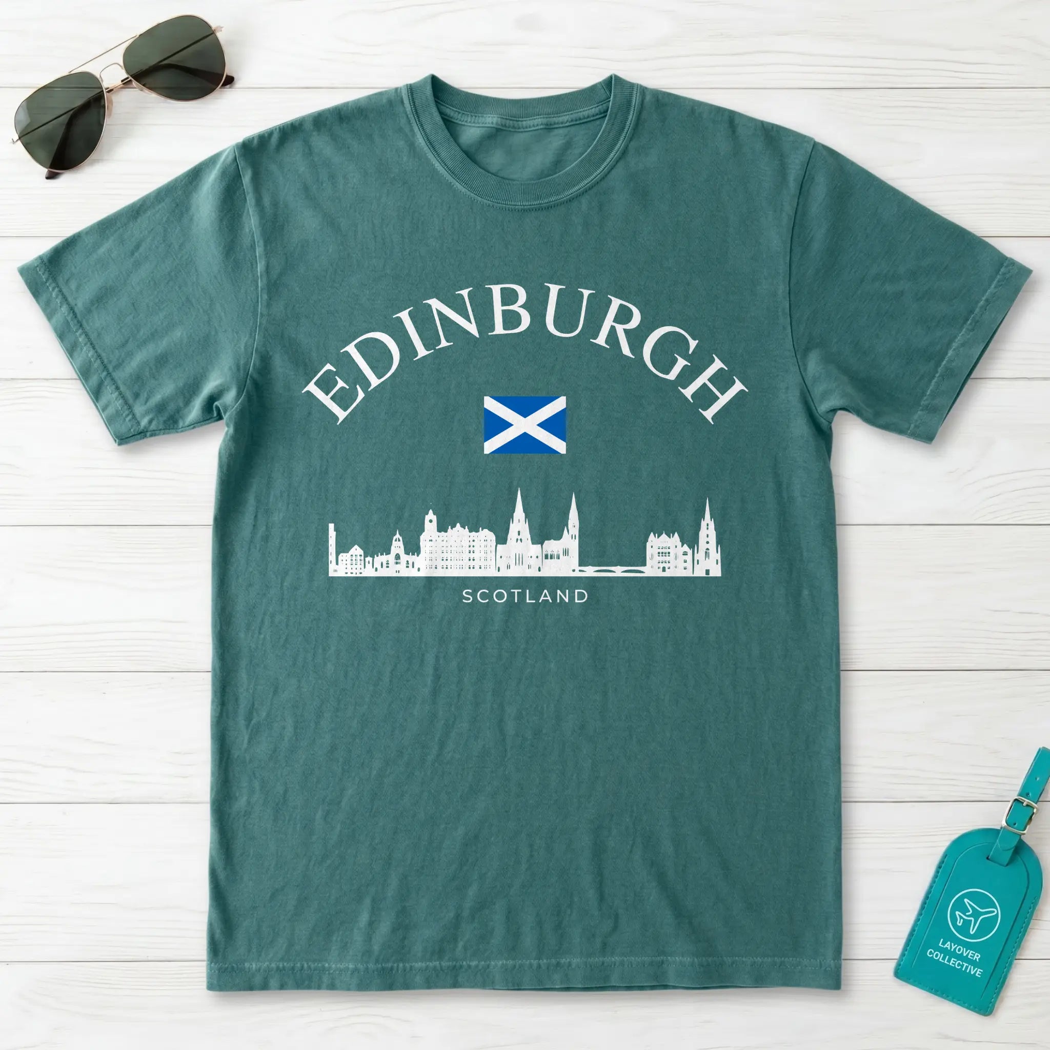 Edinburgh Skyline T-Shirt