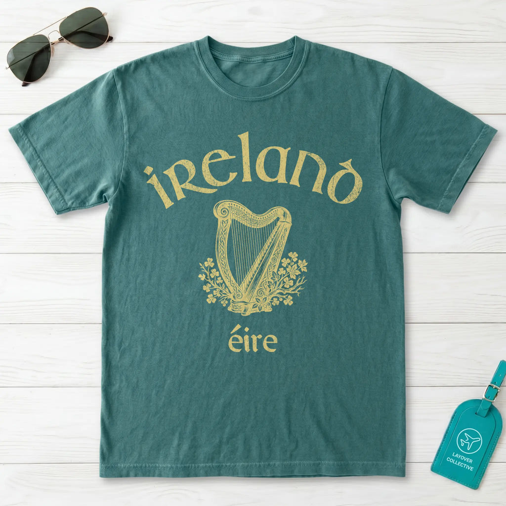 Ireland Harp Éire T-Shirt