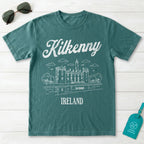 Kilkenny Ireland Castle Line Art T-Shirt