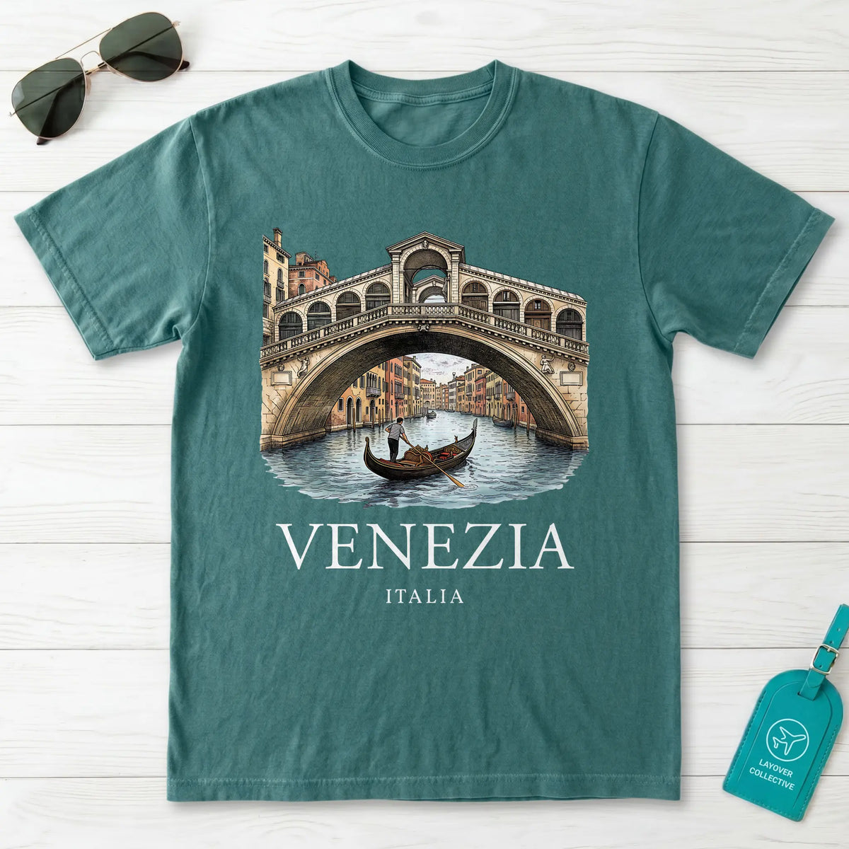 Venezia Rialto Bridge T-Shirt