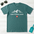 Switzerland Alpine Crest T-Shirt