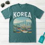 Korea Vintage Travel Poster T-Shirt