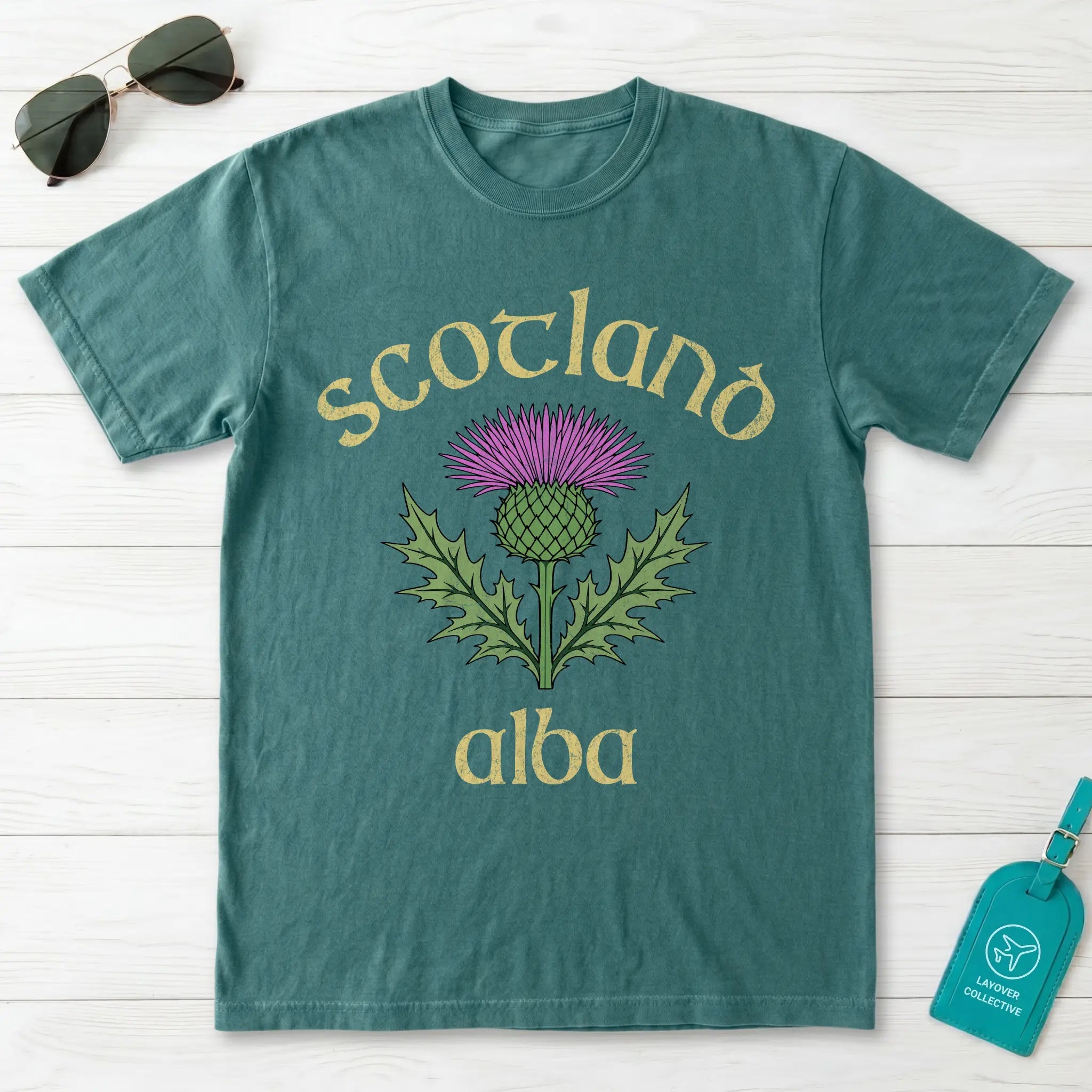 Scotland Thistle Alba T-Shirt