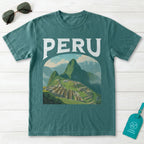 Peru Vintage Travel Poster T-Shirt
