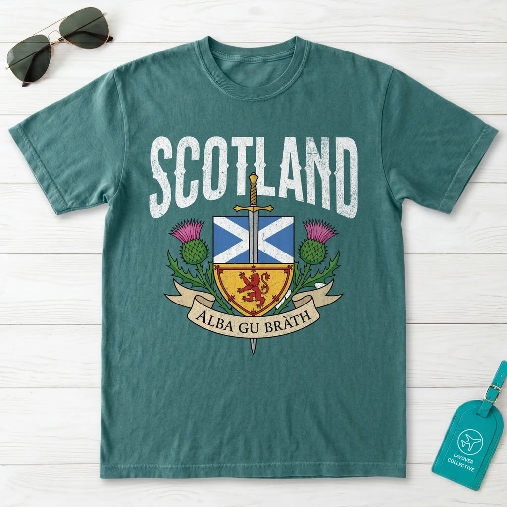 Scotland Alba Gu Bràth Crest T-Shirt