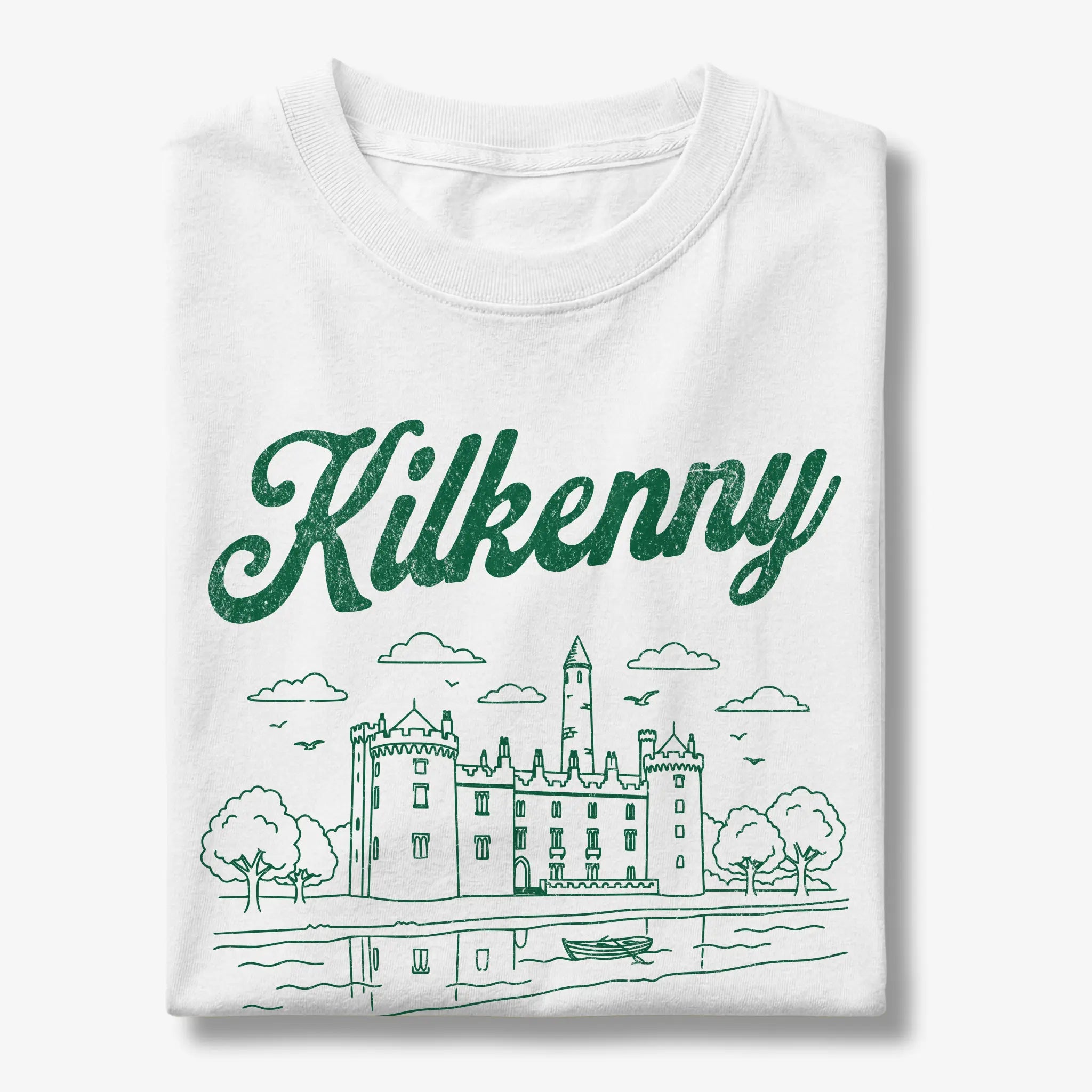 Kilkenny Ireland Castle Line Art T-Shirt