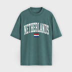 Netherlands Collegiate Flag T-Shirt