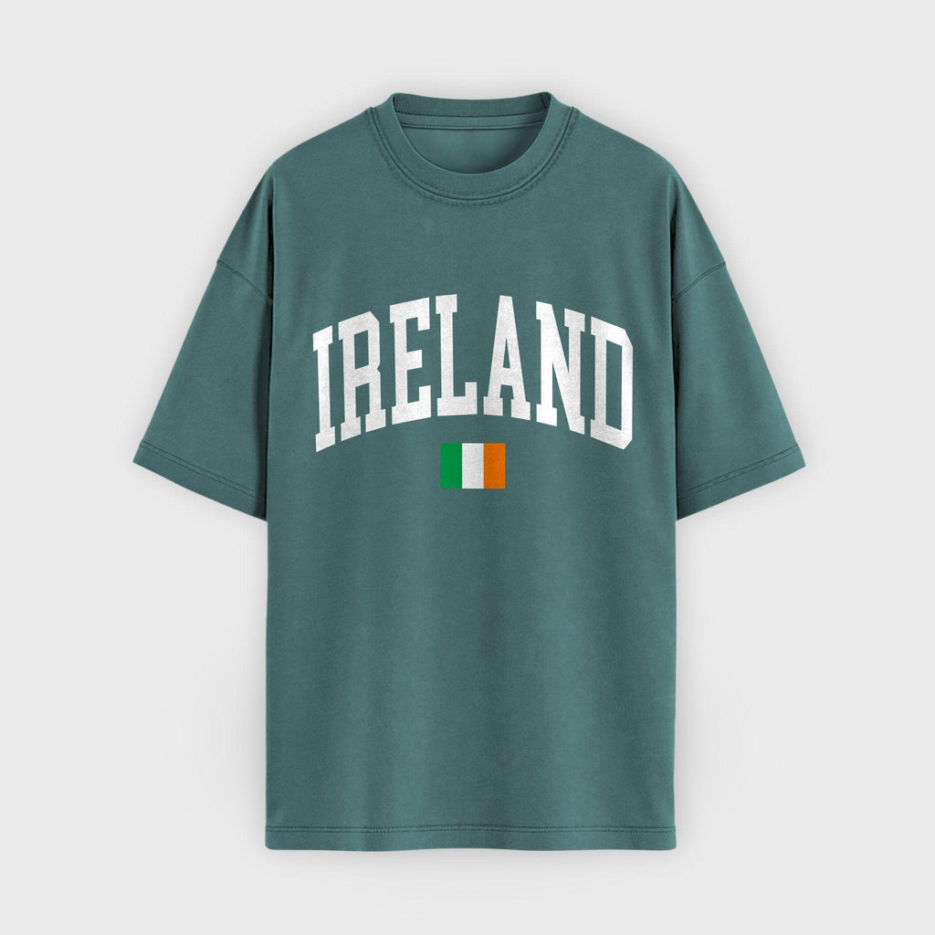 Ireland Collegiate Flag T-Shirt