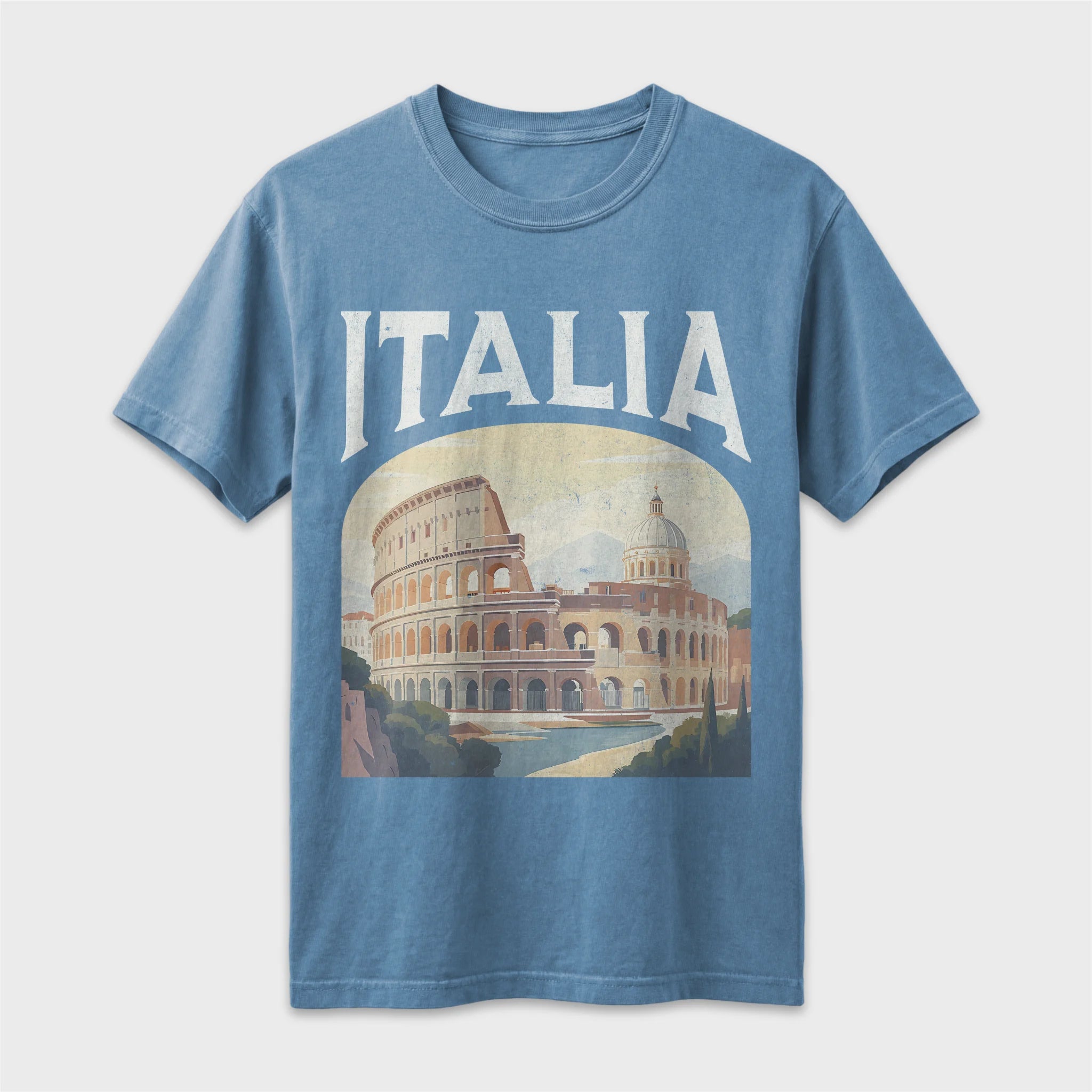 Italia Vintage Travel Poster T-Shirt