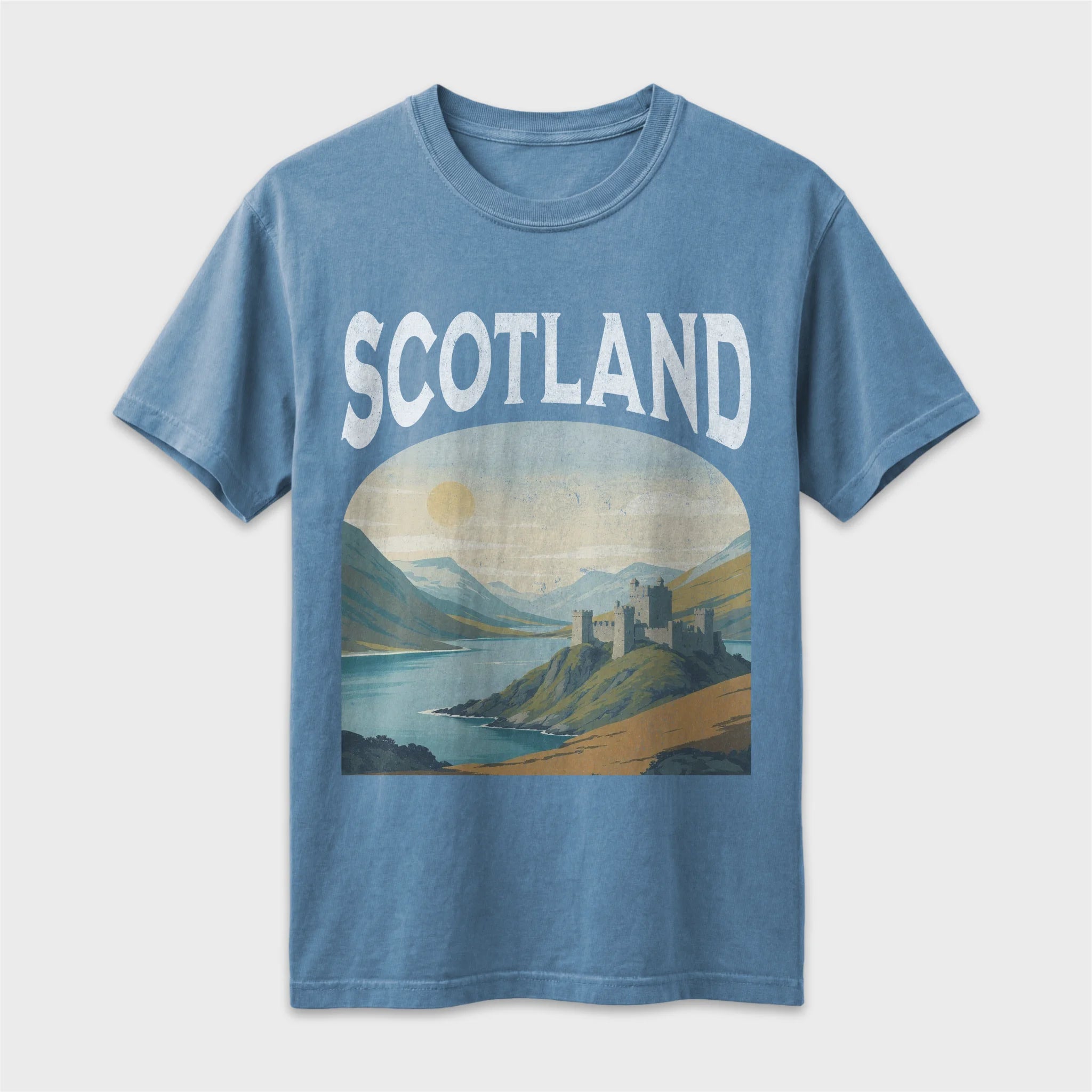 Scotland Vintage Travel Poster T-Shirt