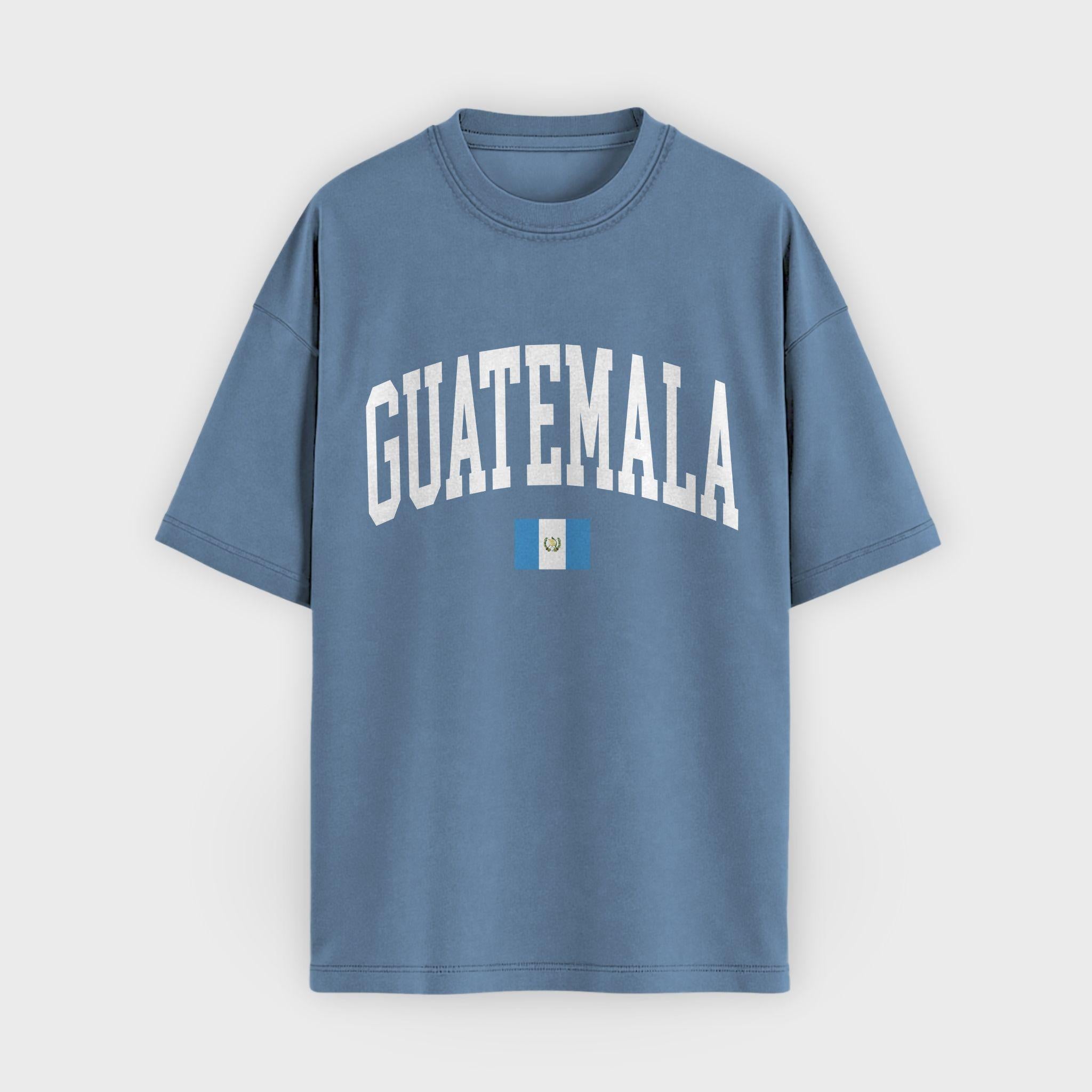 Guatemala Collegiate Flag T-Shirt