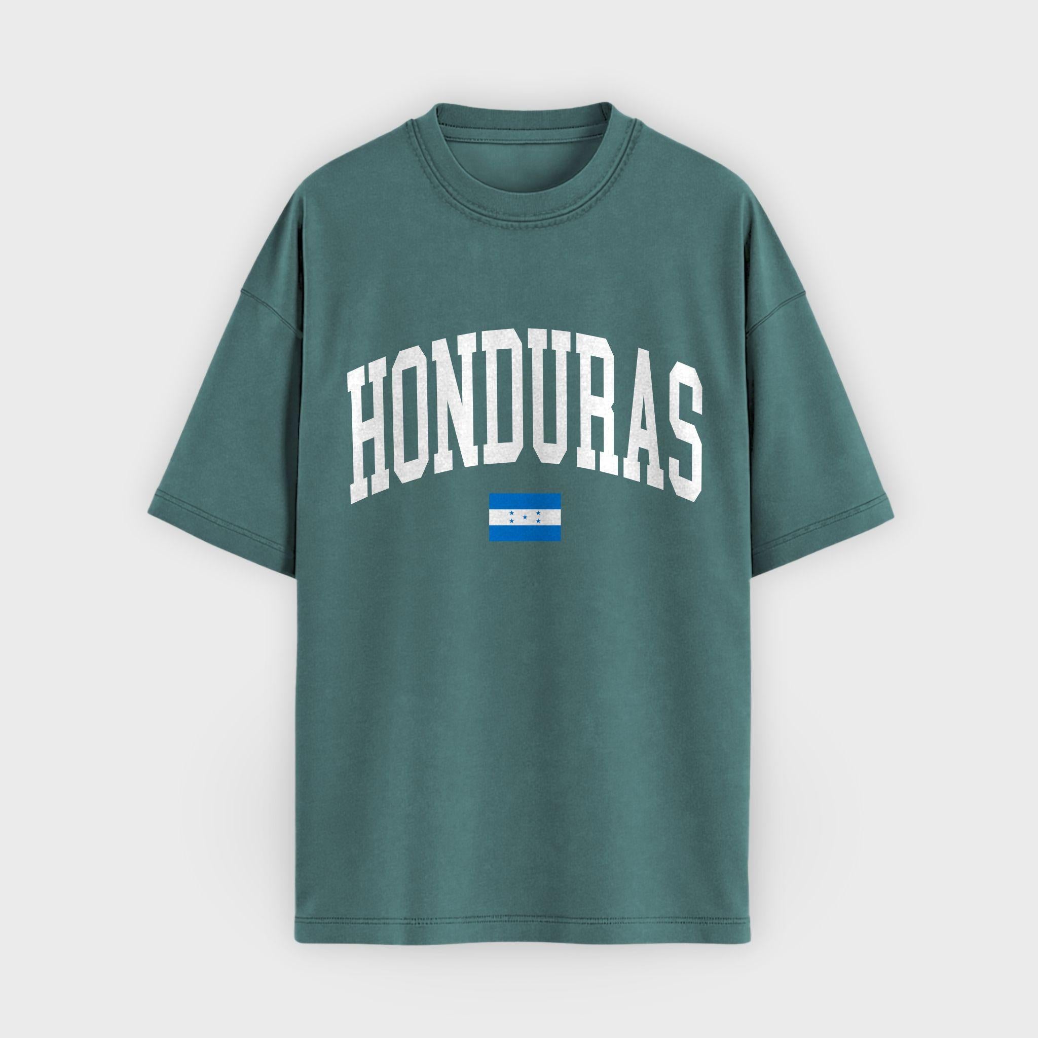 Honduras Collegiate Flag T-Shirt