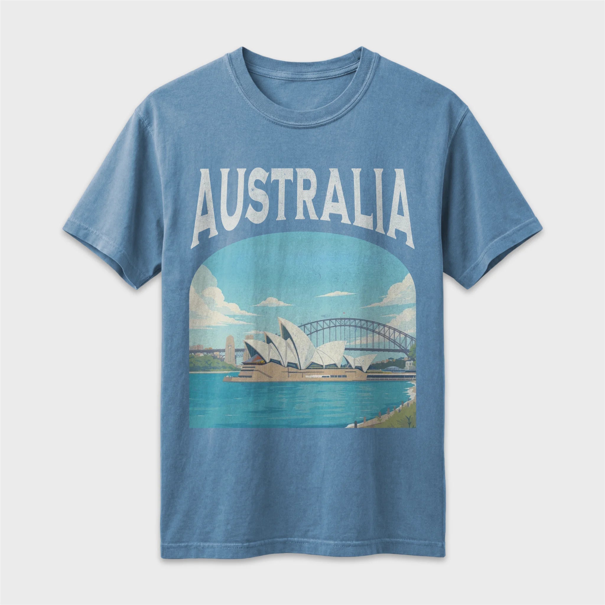 Australia Vintage Travel Poster T-Shirt