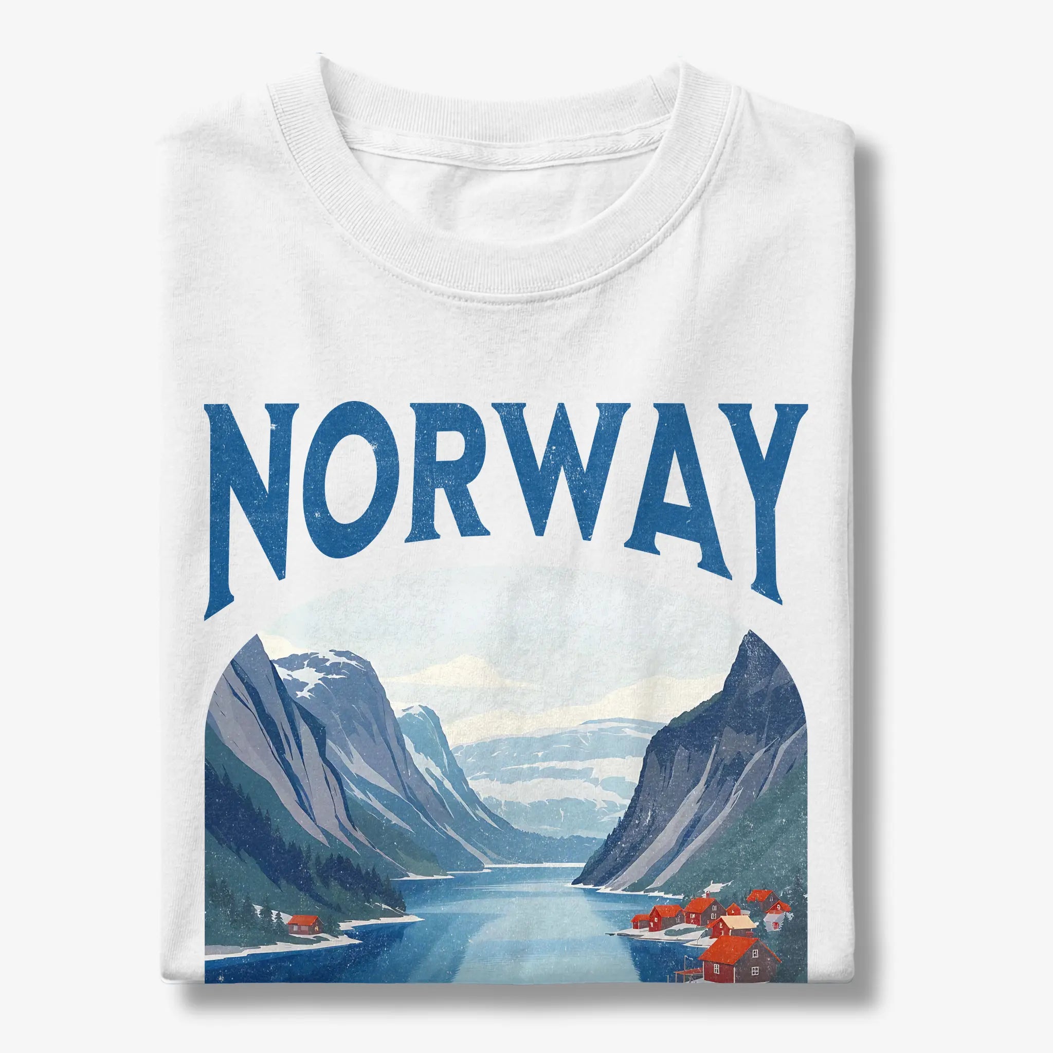 Norway Vintage Travel Poster T-Shirt