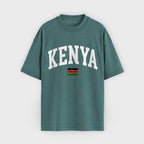 Kenya Collegiate Flag T-Shirt