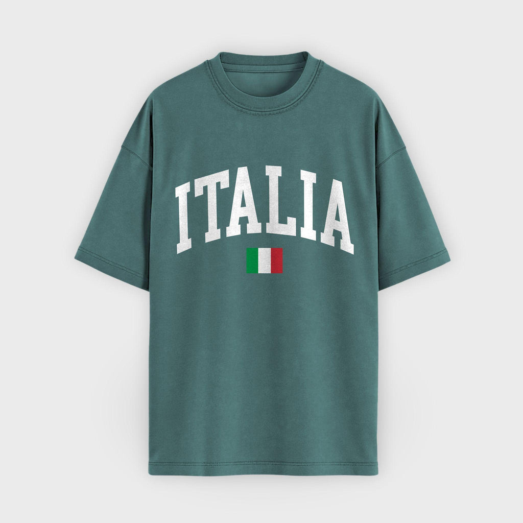 Italia Collegiate Flag T-Shirt
