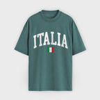 Italia Collegiate Flag T-Shirt