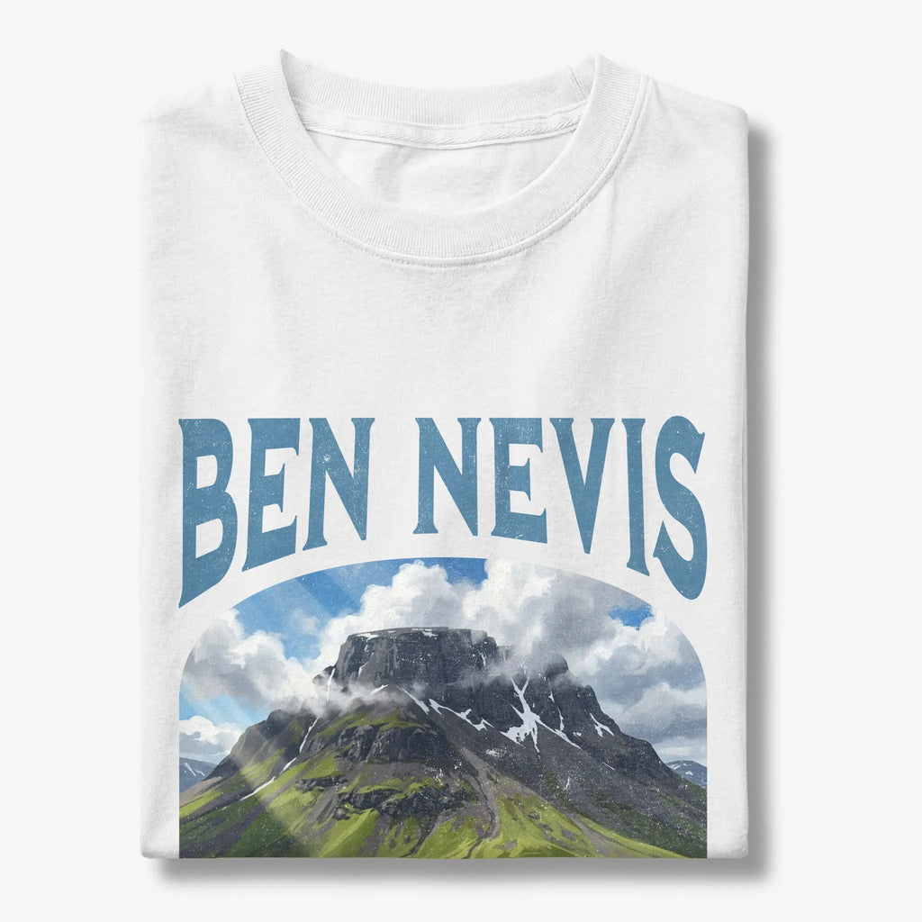 Ben Nevis Vintage Poster Scotland T-Shirt