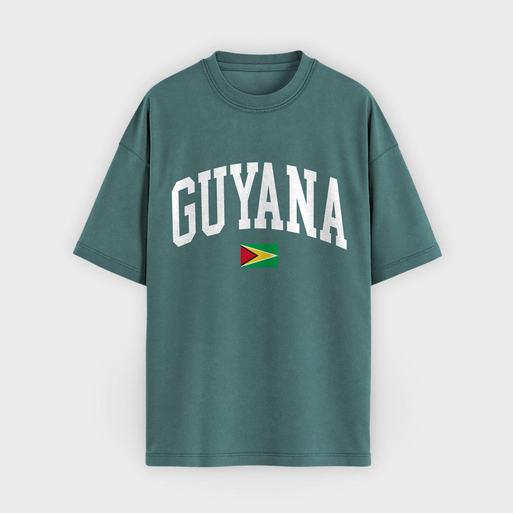 Guyana Collegiate Flag T-Shirt