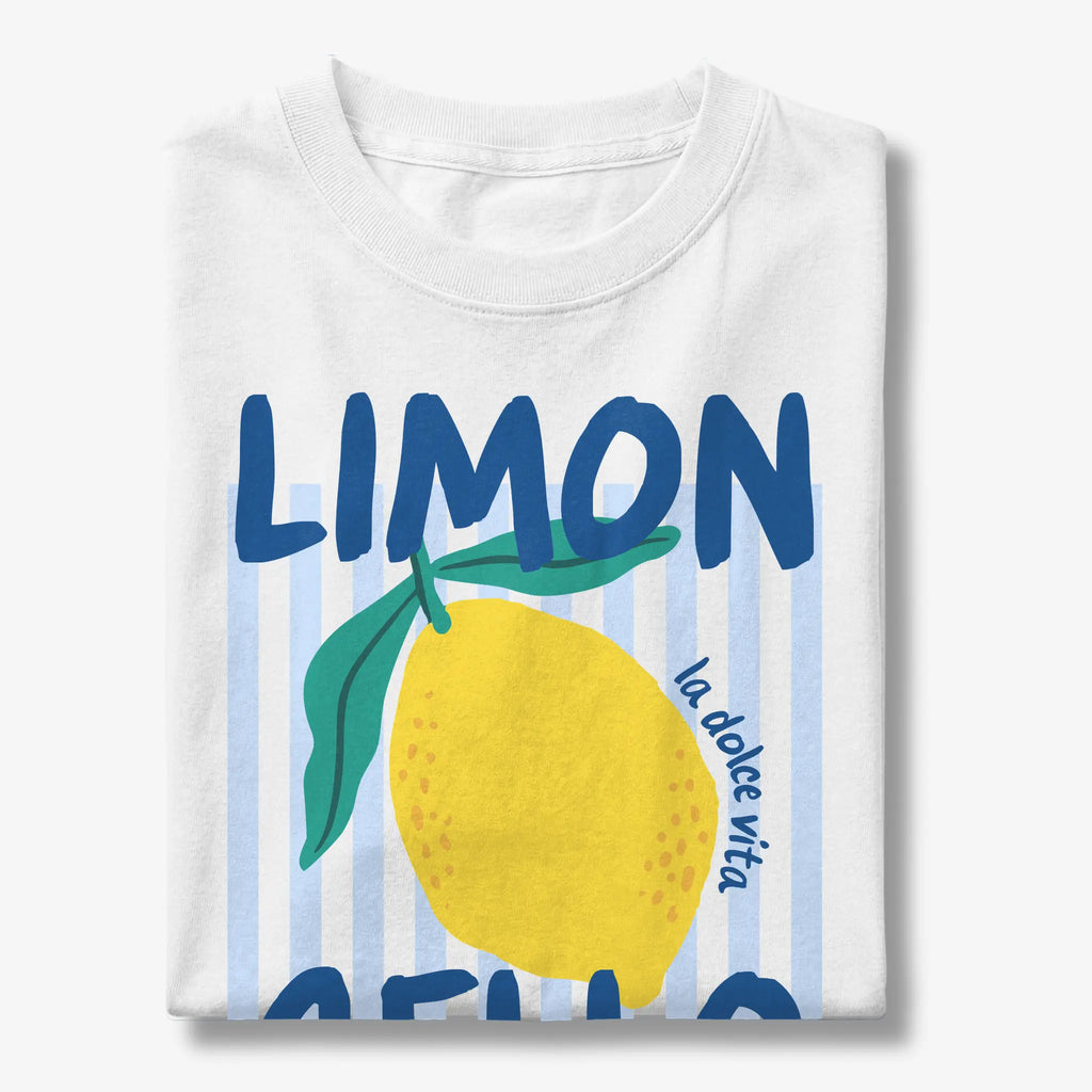 Limoncello La Dolce Vita Italian Lemon Graphic T-Shirt