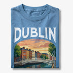 Dublin Vintage Travel Poster T-Shirt