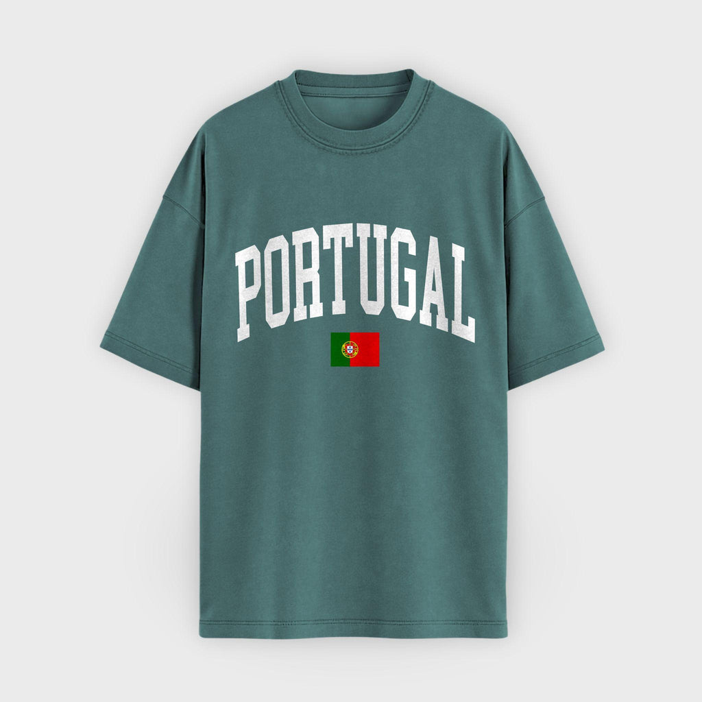 Portugal Collegiate Flag T-Shirt