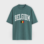 Belgium Collegiate Flag T-Shirt