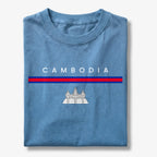 Cambodia Flagline T-Shirt