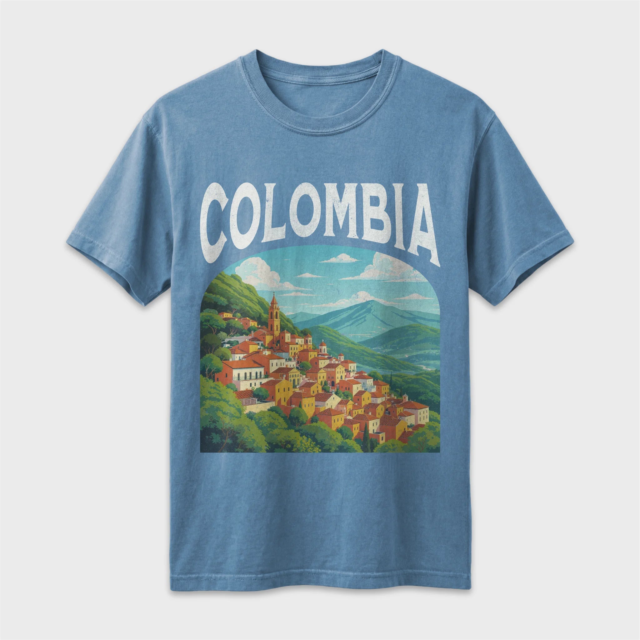 Colombia Vintage Travel Poster T-Shirt