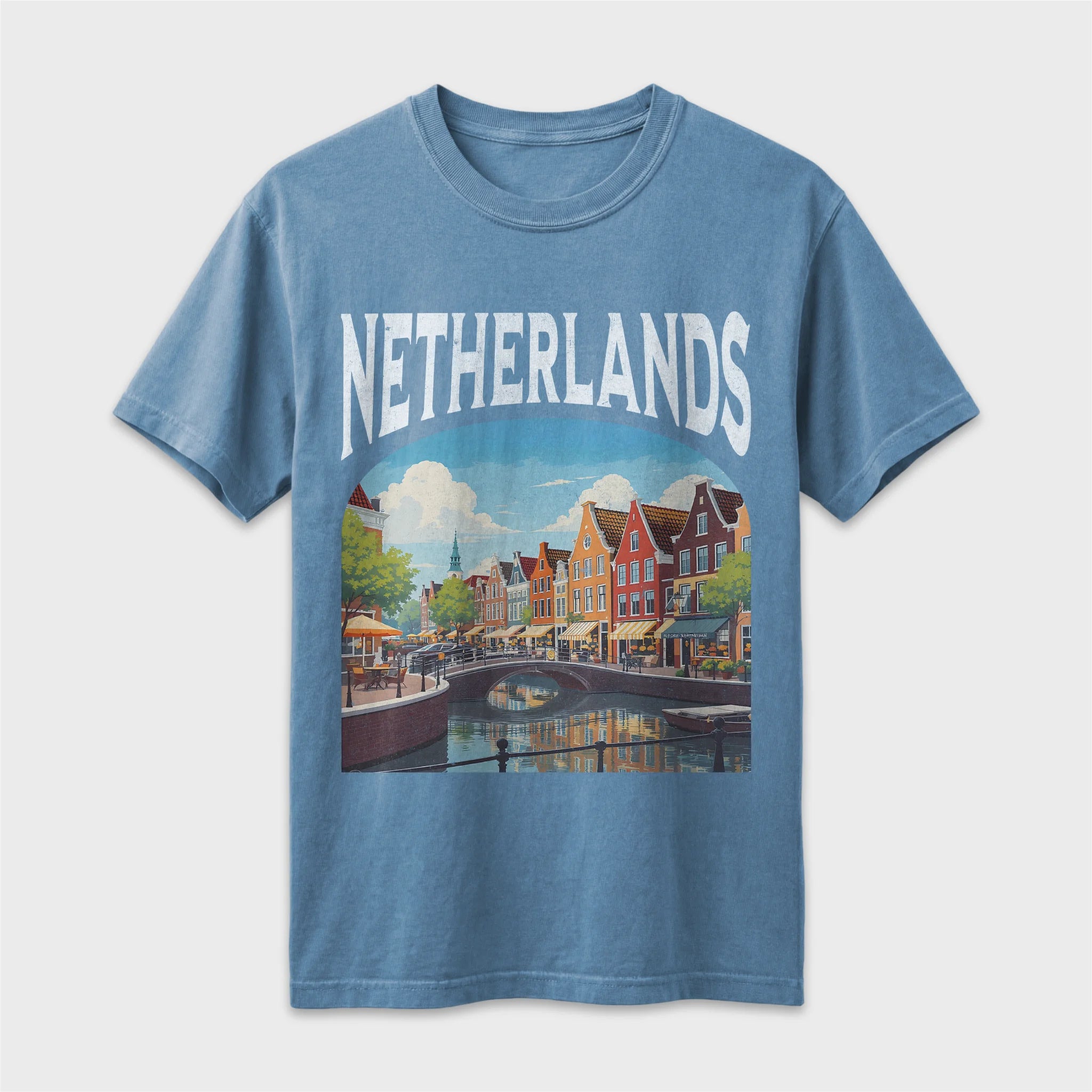 Netherlands Vintage Travel Poster T-Shirt