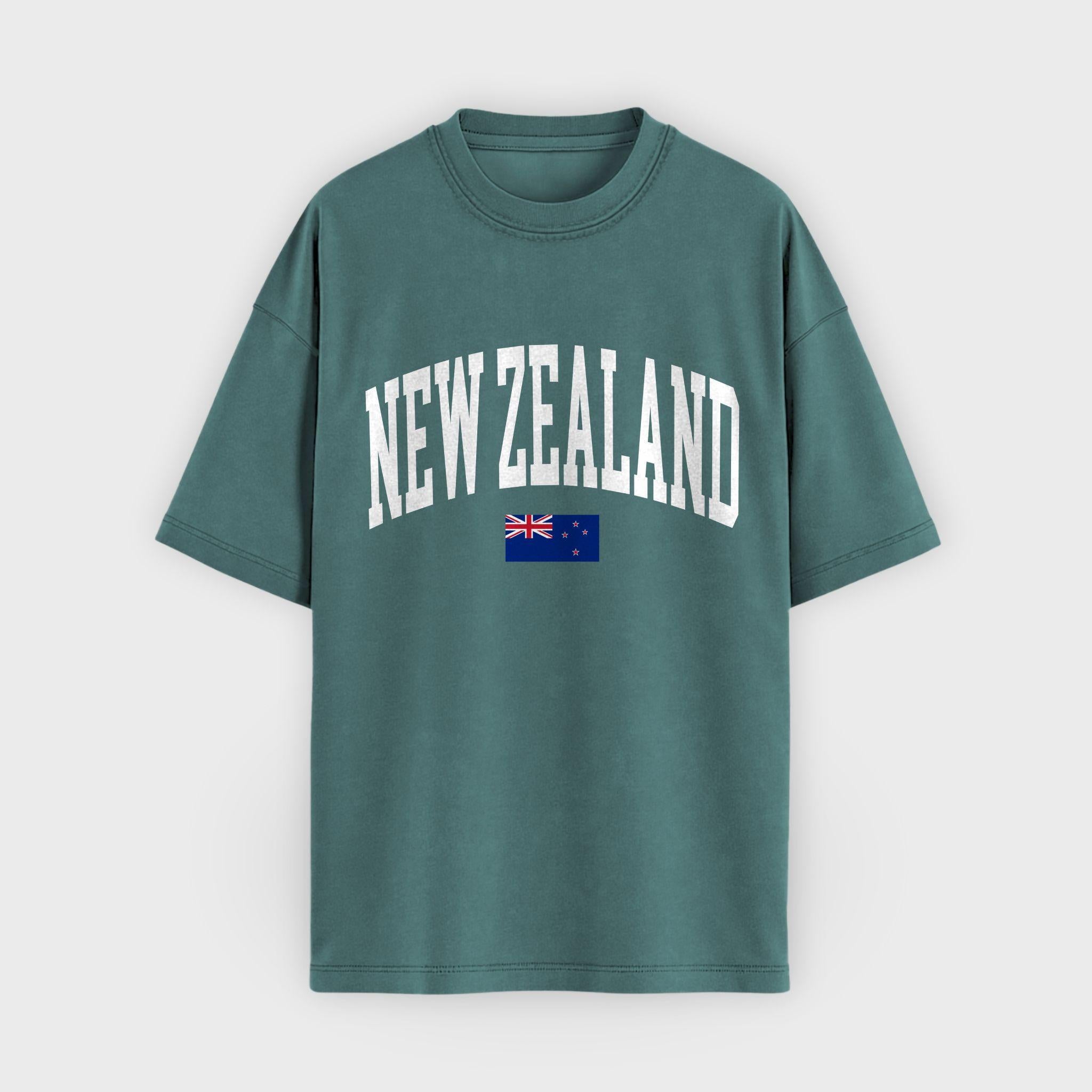 New Zealand Collegiate Flag T-Shirt