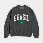 Brasil Collegiate Flag Sweatshirt