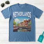 Netherlands Vintage Travel Poster T-Shirt