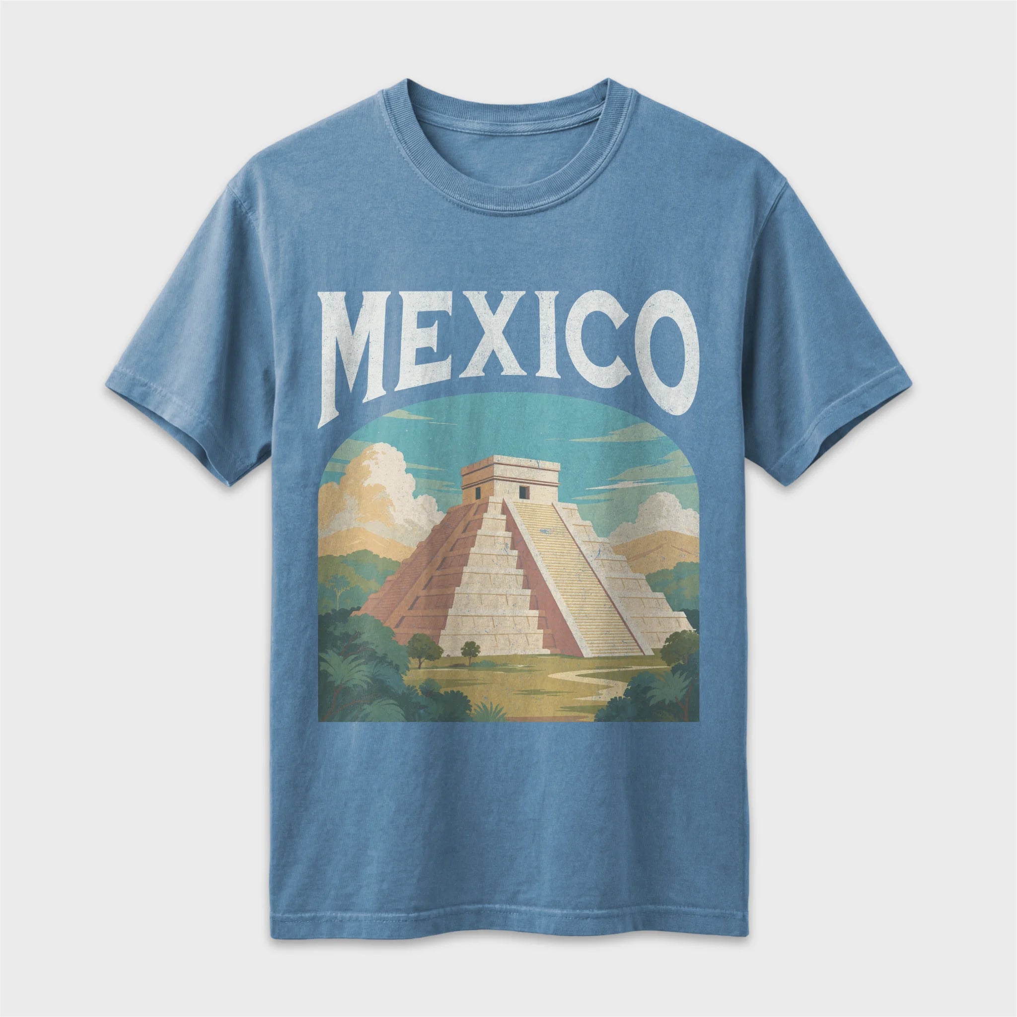 Mexico Vintage Travel Poster T-Shirt