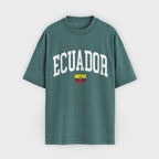 Ecuador Collegiate Flag T-Shirt