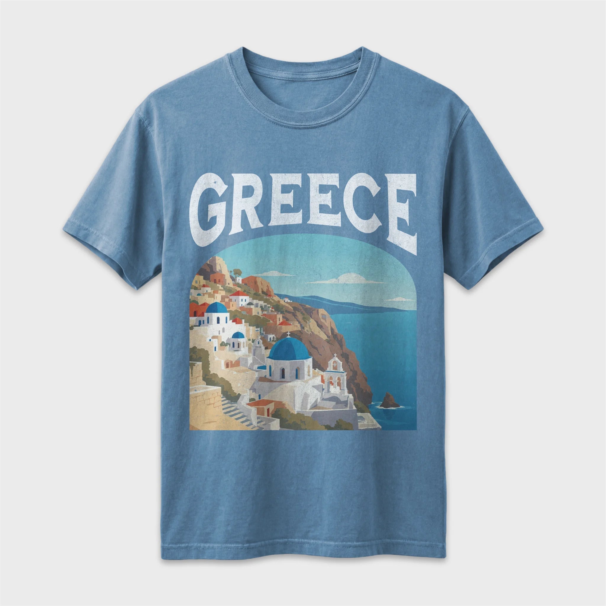 Greece Vintage Travel Poster T-Shirt
