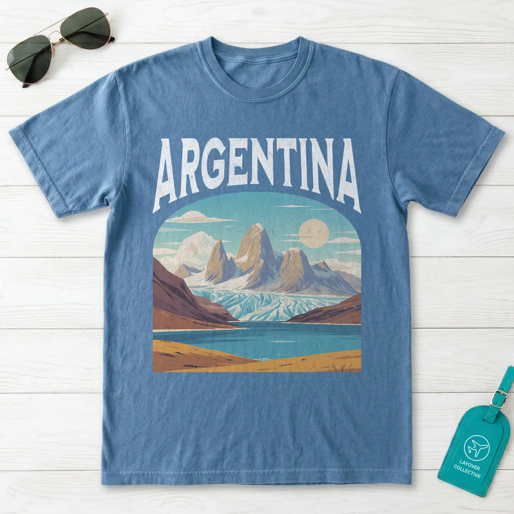 Argentina Vintage Travel Poster T-Shirt