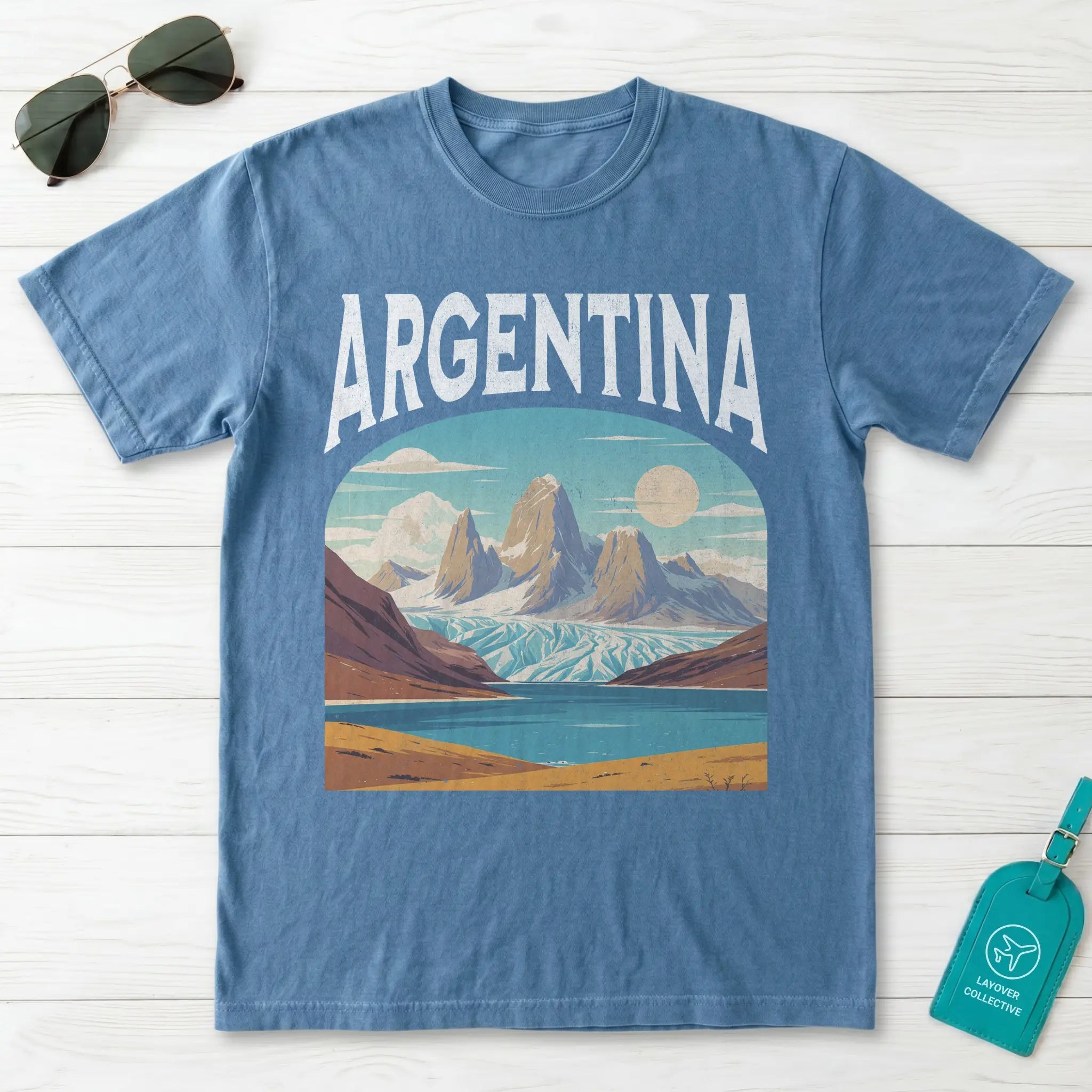 Argentina Vintage Travel Poster T-Shirt