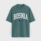 Bosnia Collegiate Flag T-Shirt