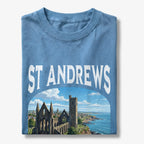 St Andrews Vintage Poster Scotland T-Shirt