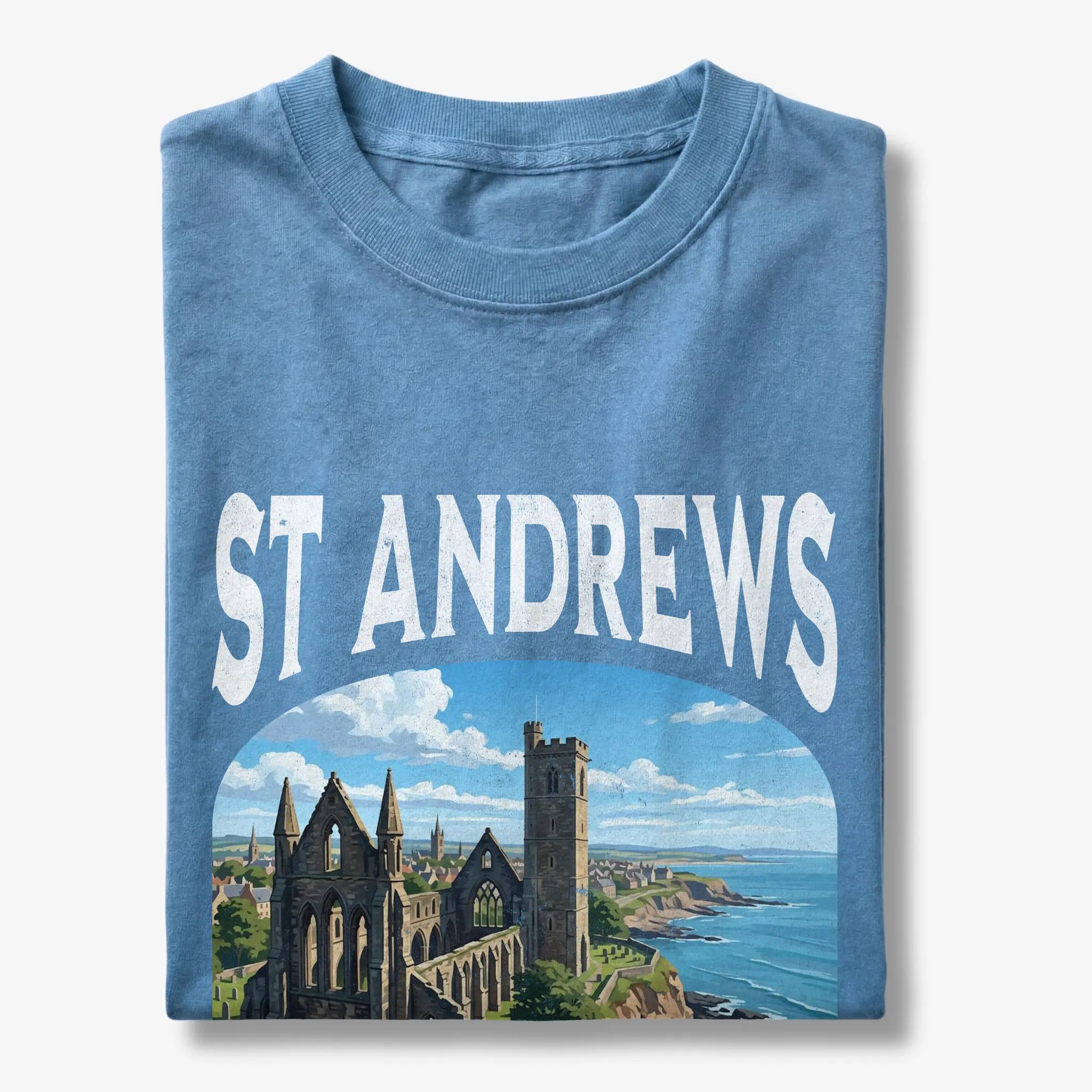 St Andrews Vintage Poster Scotland T-Shirt