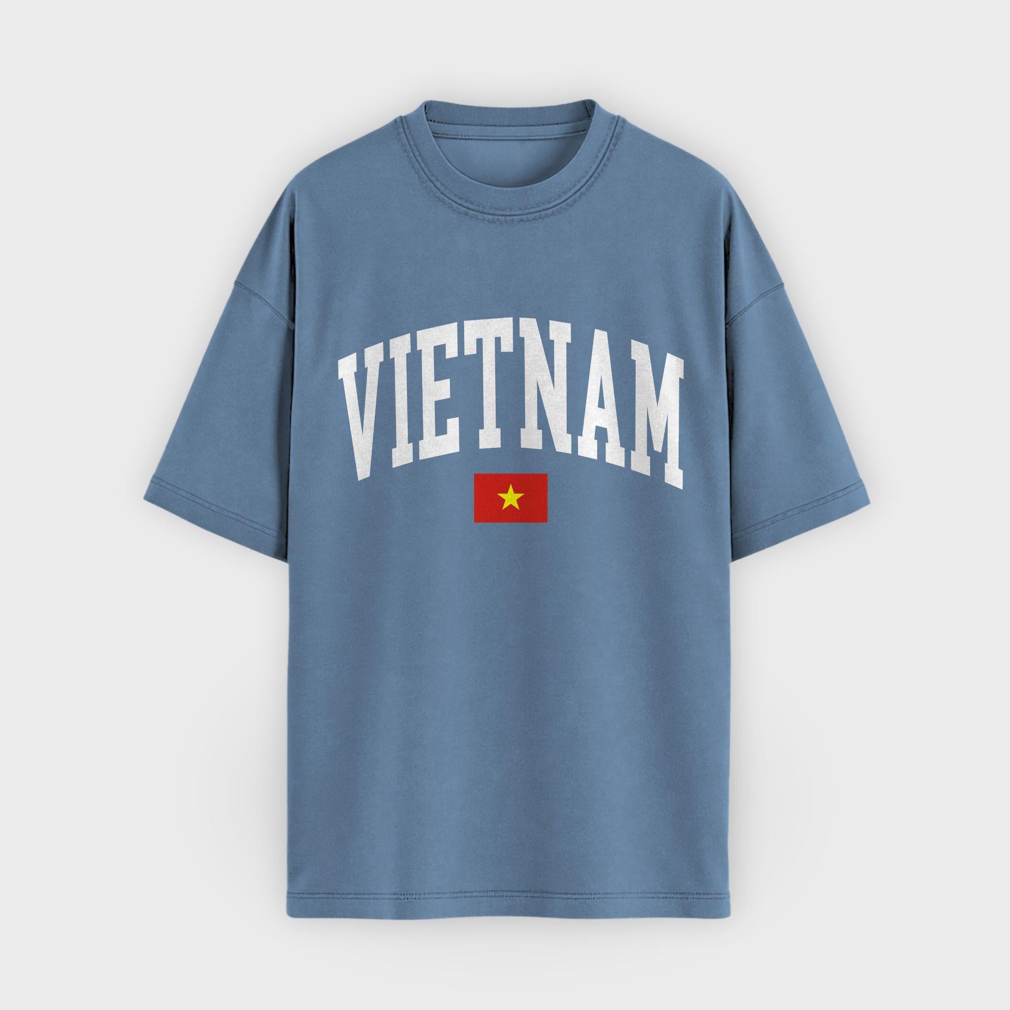Vietnam Collegiate Flag T-Shirt